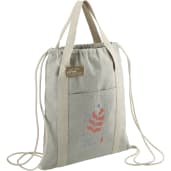Repose 5oz. Recycled Cotton Drawstring Bag 11
