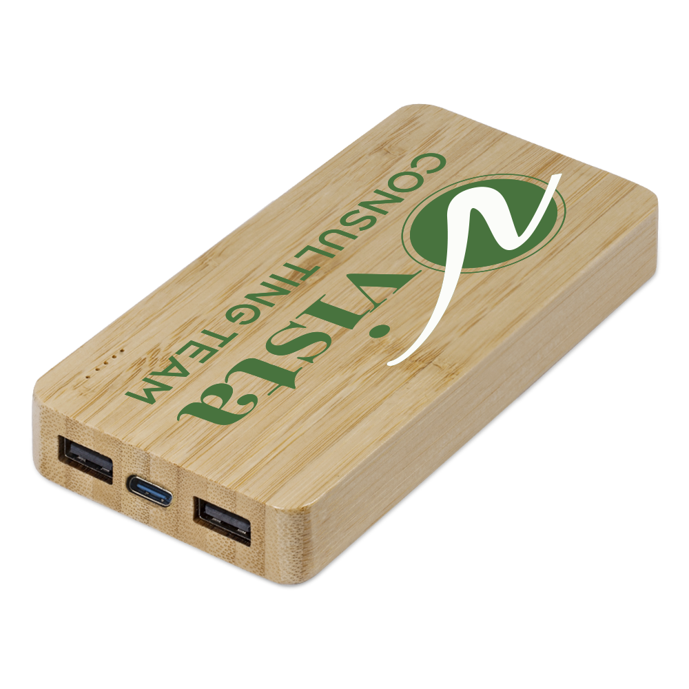 Hayes Street Bamboo Wireless Power Bank 10000 4