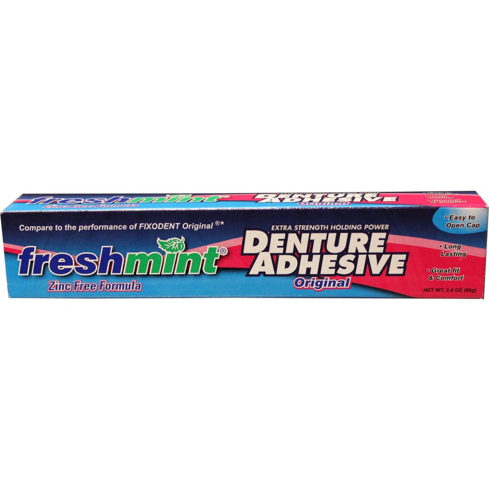 Denture Adhesive - Zinc Free 2.4 oz 2