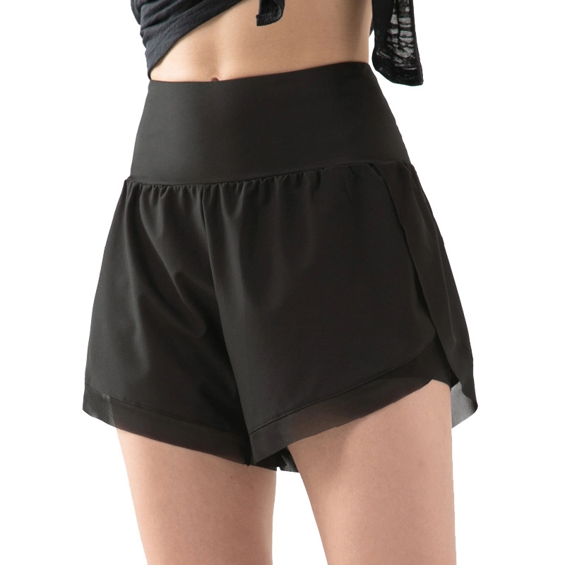 High-Waist Yoga Fitness Shorts Workout Sport Quick Dry Pants 4
