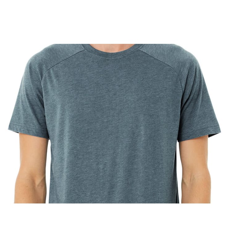 Bella + Canvas Men's Heather CVC Raglan T-Shirt 6