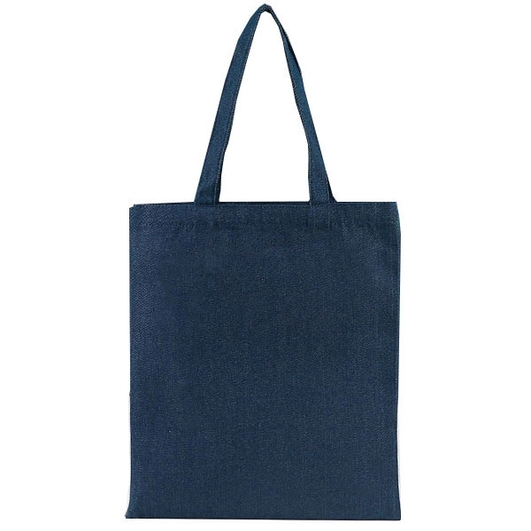 Durable Denim Shopping Tote Bag, custom tote bag with logo imprint 3