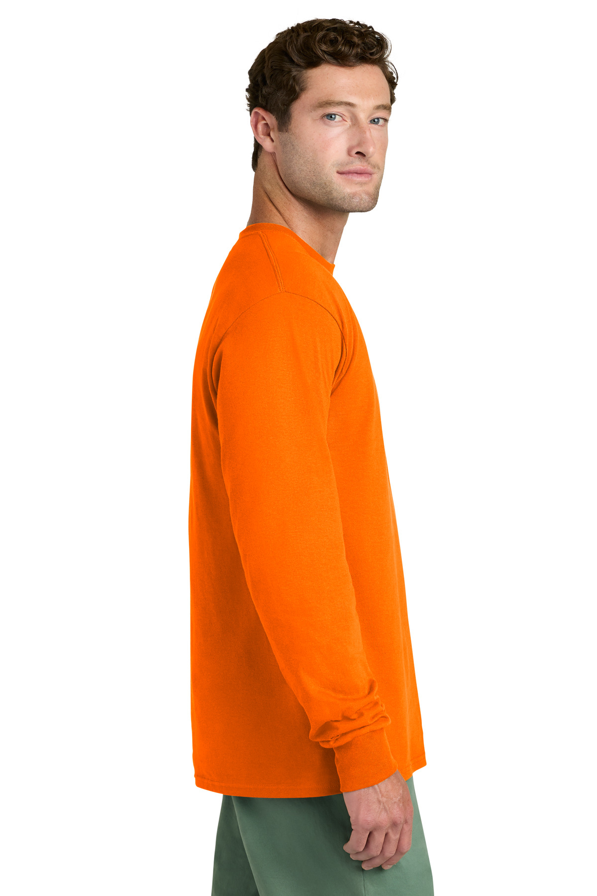 Port & Co Long Sleeve Core Cotton Tee. PC54LS 232