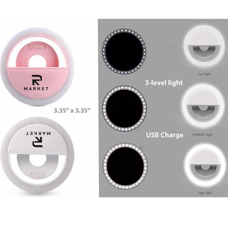 Rechargeable Portable Clip-on Selfie Fill Light making your selfies best 2