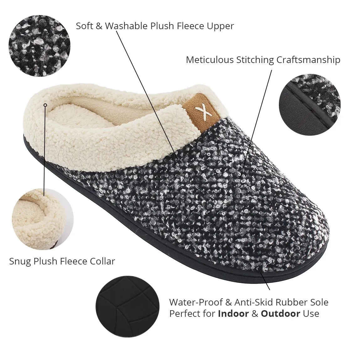 Winter Fleece Indoor Slippers 5