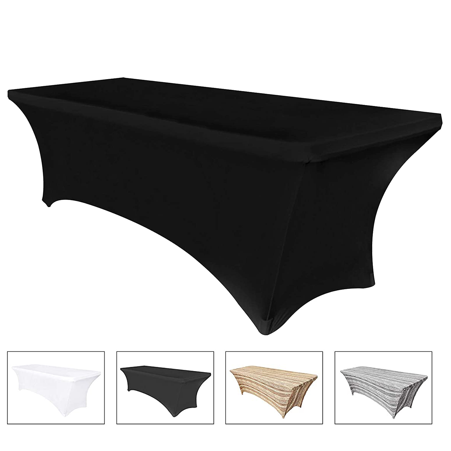 4ft Stretch Spandex Table Cover 2