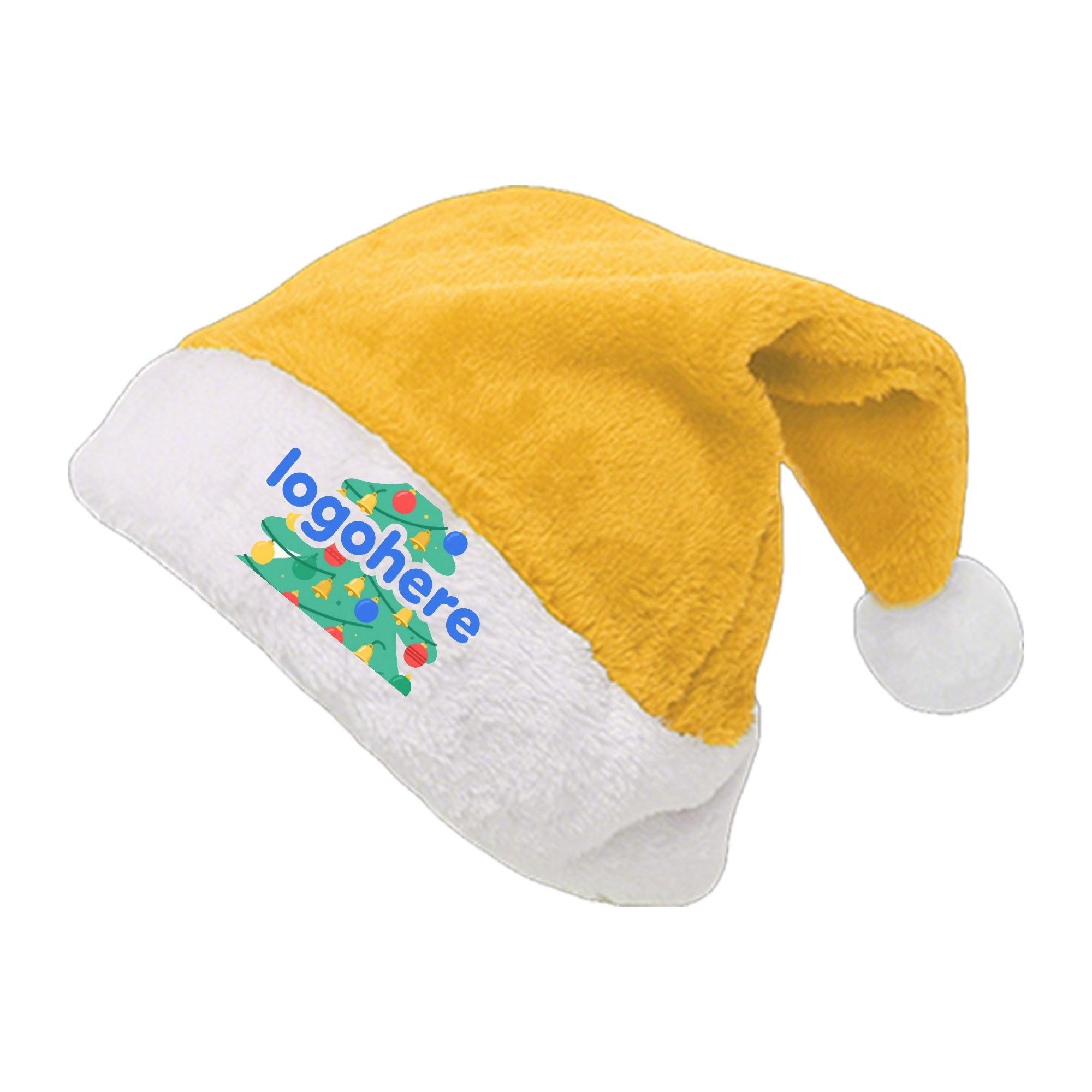 Deluxe Plush Xmas Party Hat 1