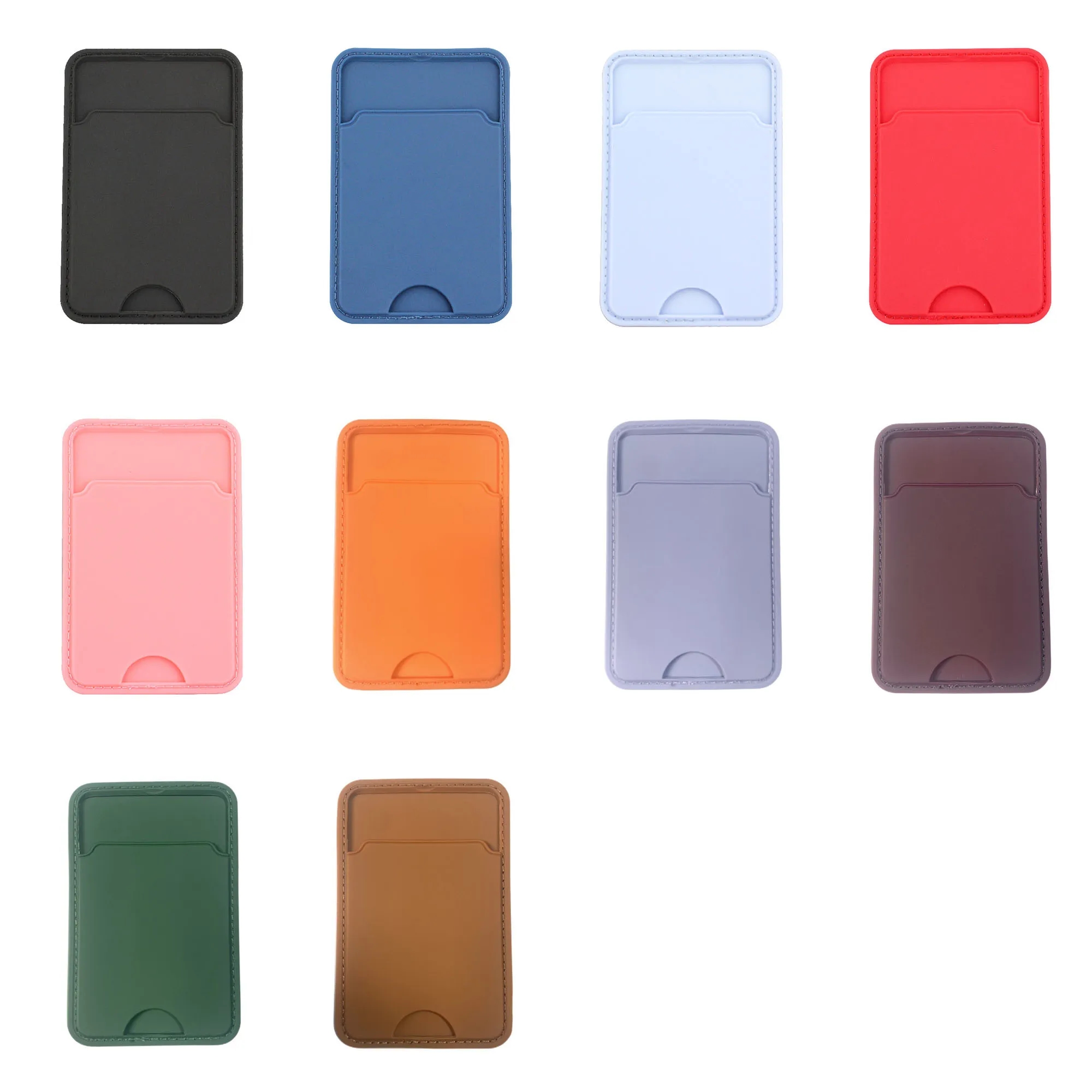 Silicone Stick-on Phone Holder Wallet 4