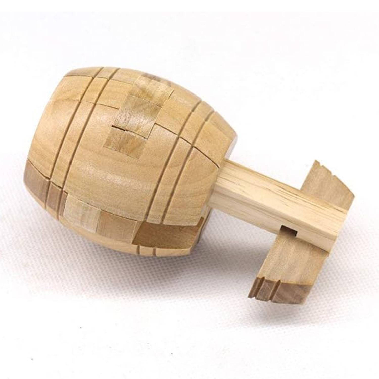 Wooden Barrel Puzzle 5