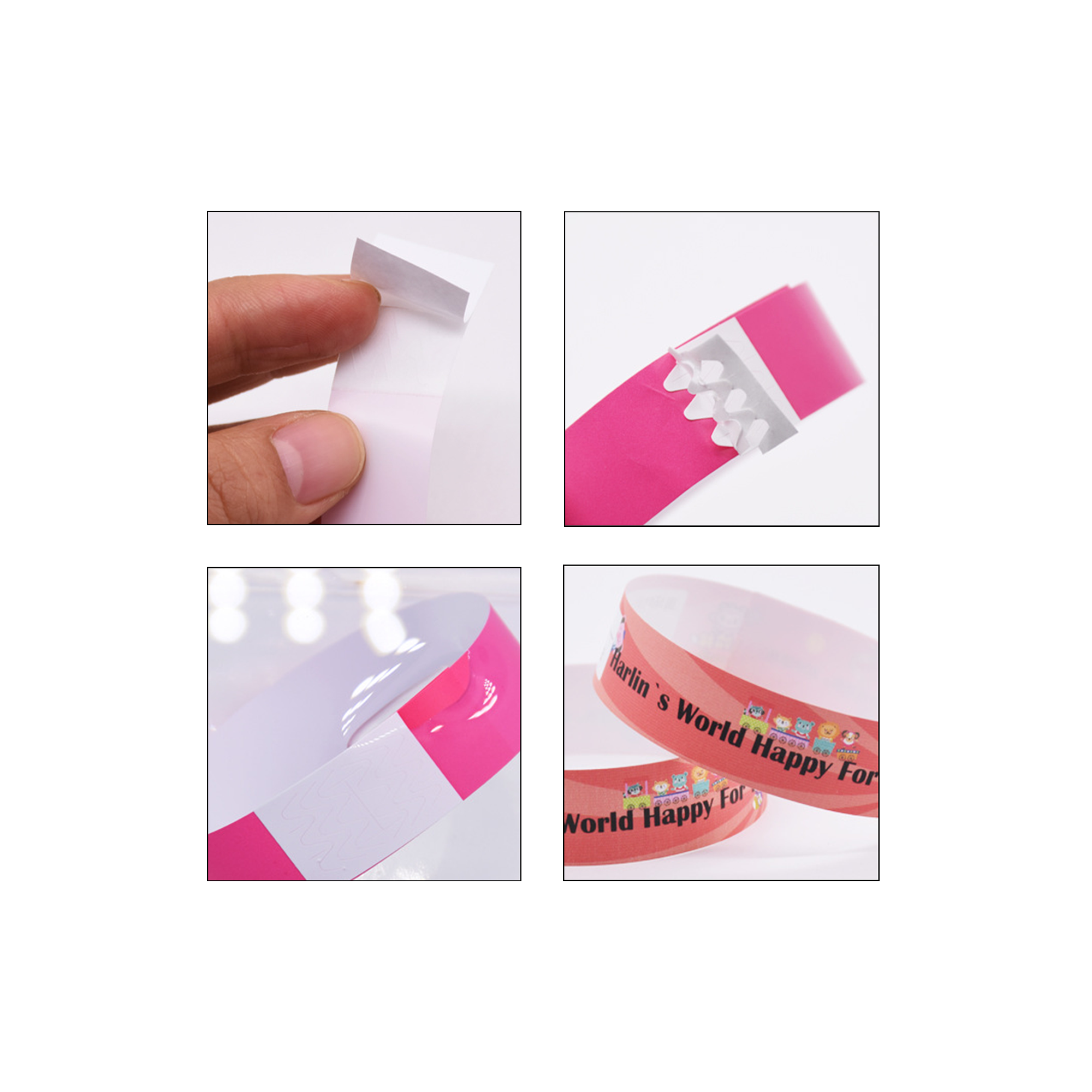 Disposable Activity Paper Wristband 6