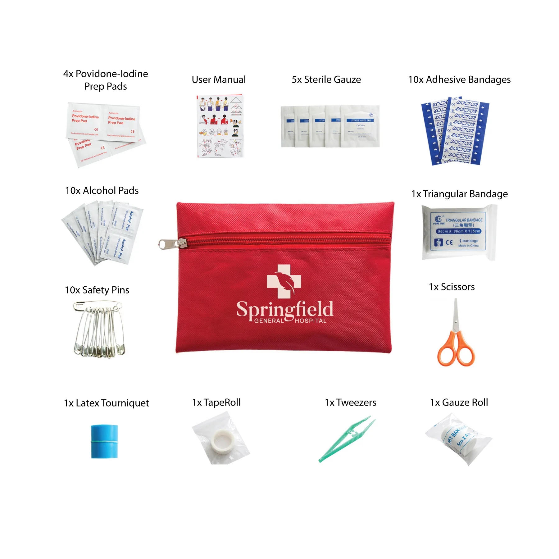 Emergency Response First Aid Kit (45pc) 8