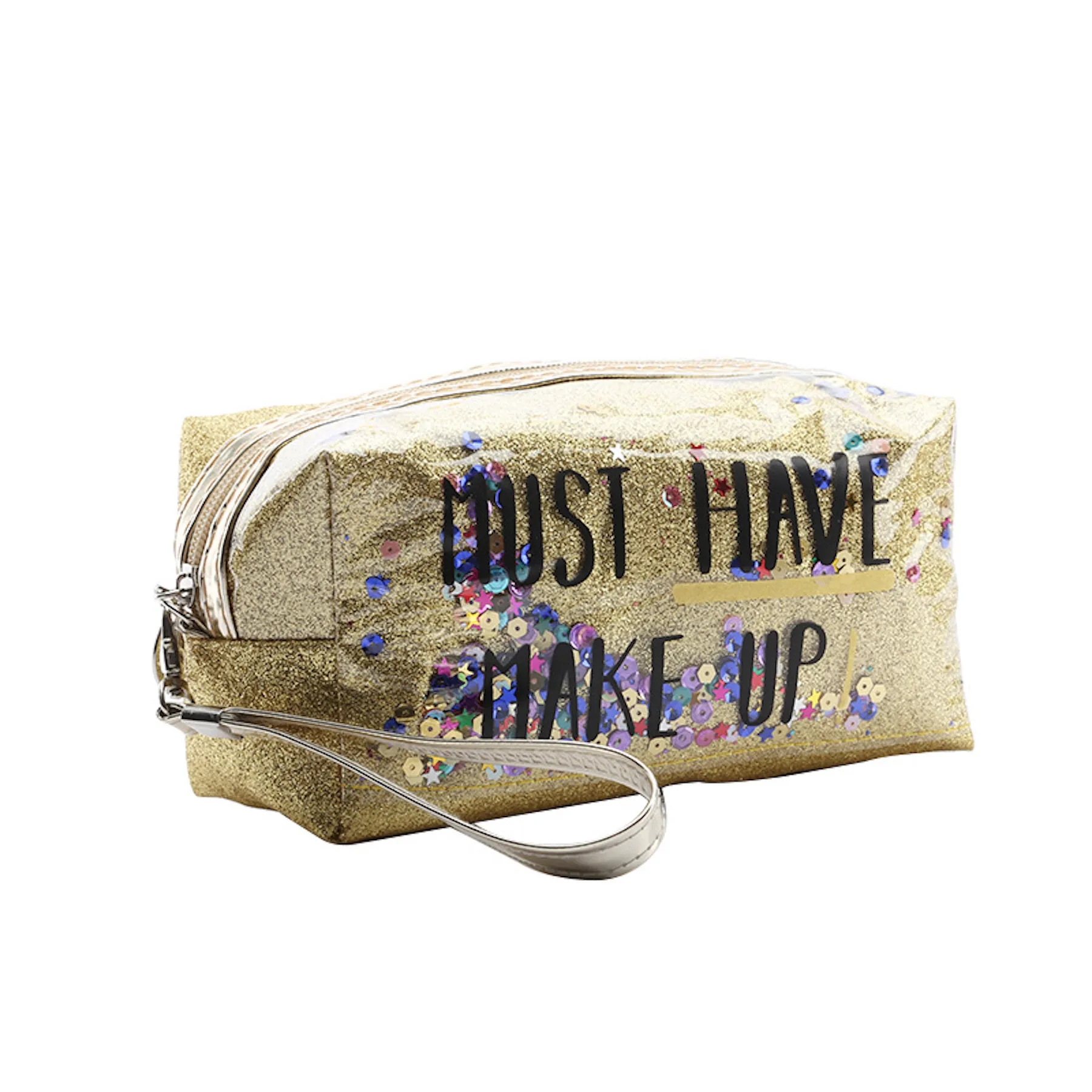 Fashion Creative Sequin Glitter Toiletry Pouch Cosmetic Bag 5