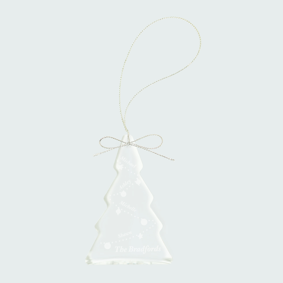 3" Crystal Tree Ornament