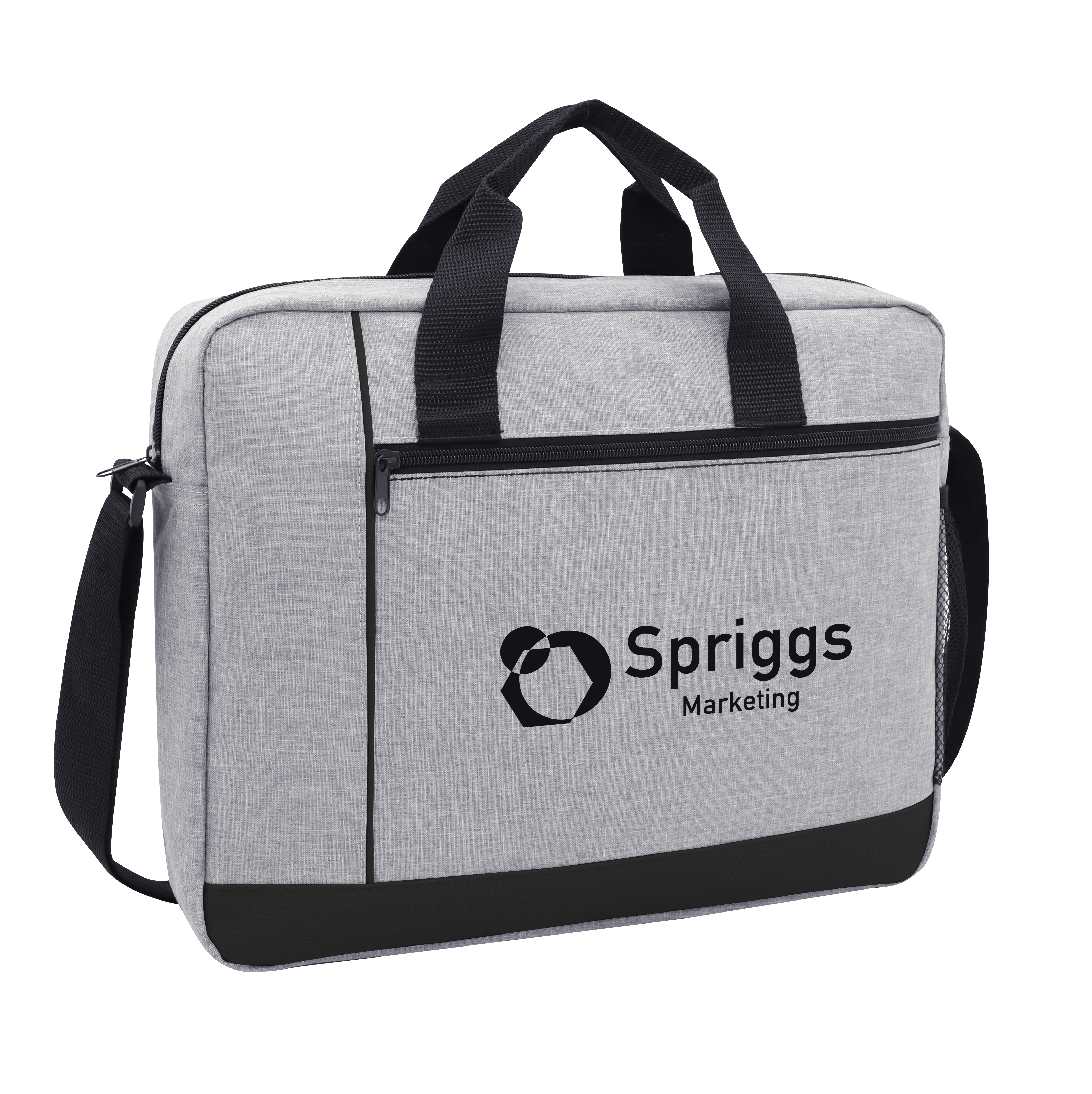 Hancock Heathered Laptop Briefcase 4