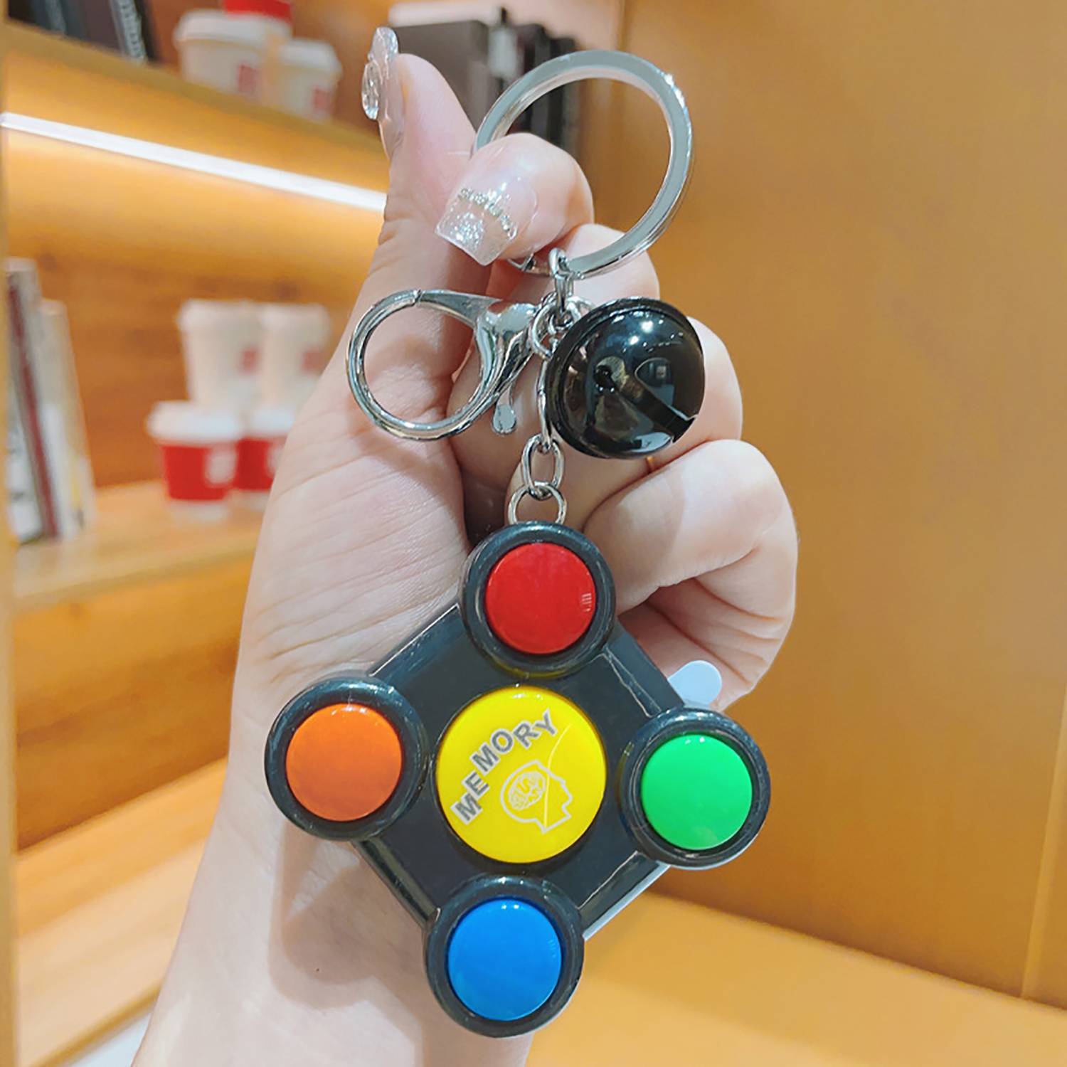 Memory Trainer Cube Key Chain 4