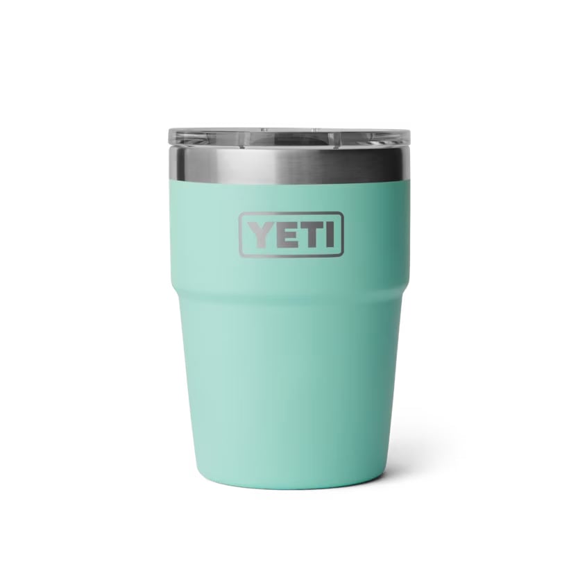 YETI Rambler 16 OZ Stackable Cup w/ MagSlider Lid - Laser Engraved 2