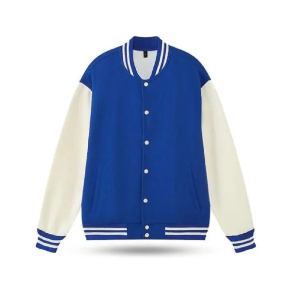 Custom Cotton Baseball Varsity Jacket- Personalized Design 5