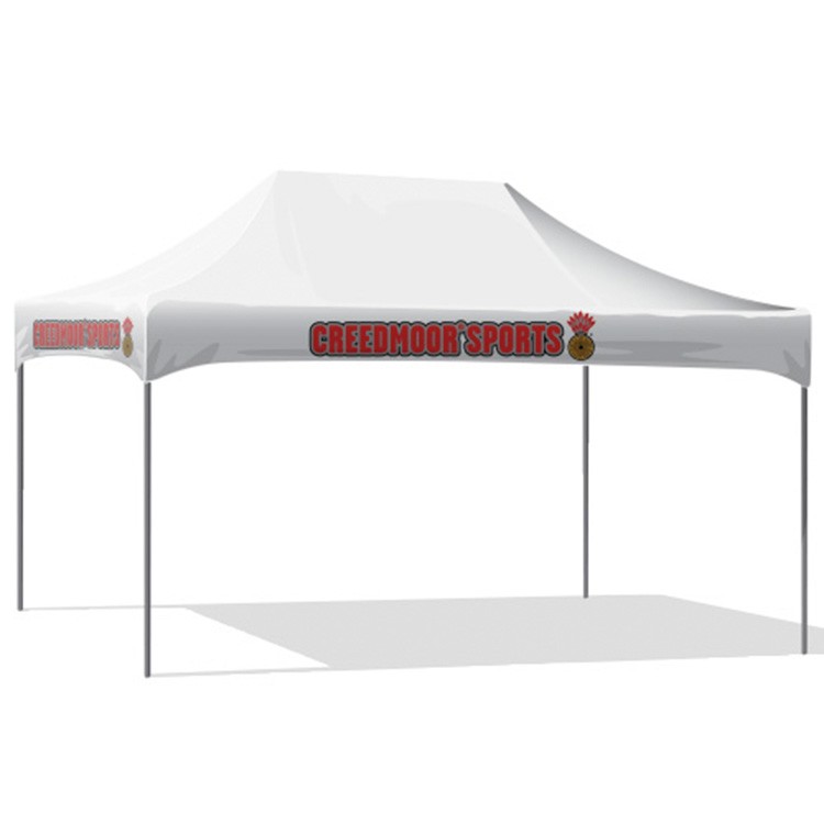10x15 Aluminum Screen Printed Canopy 2