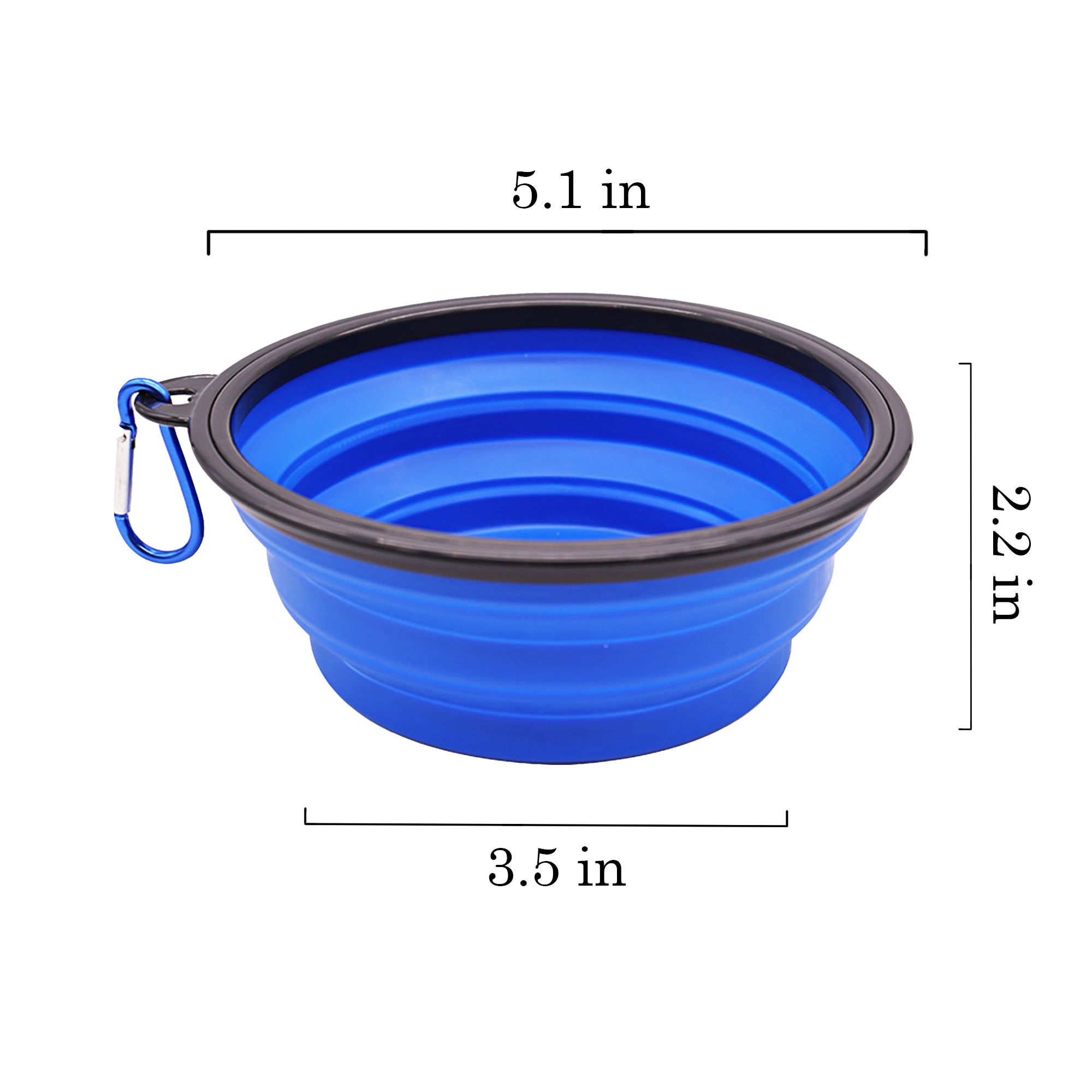 Dog Collapsible Travel Bowl 1