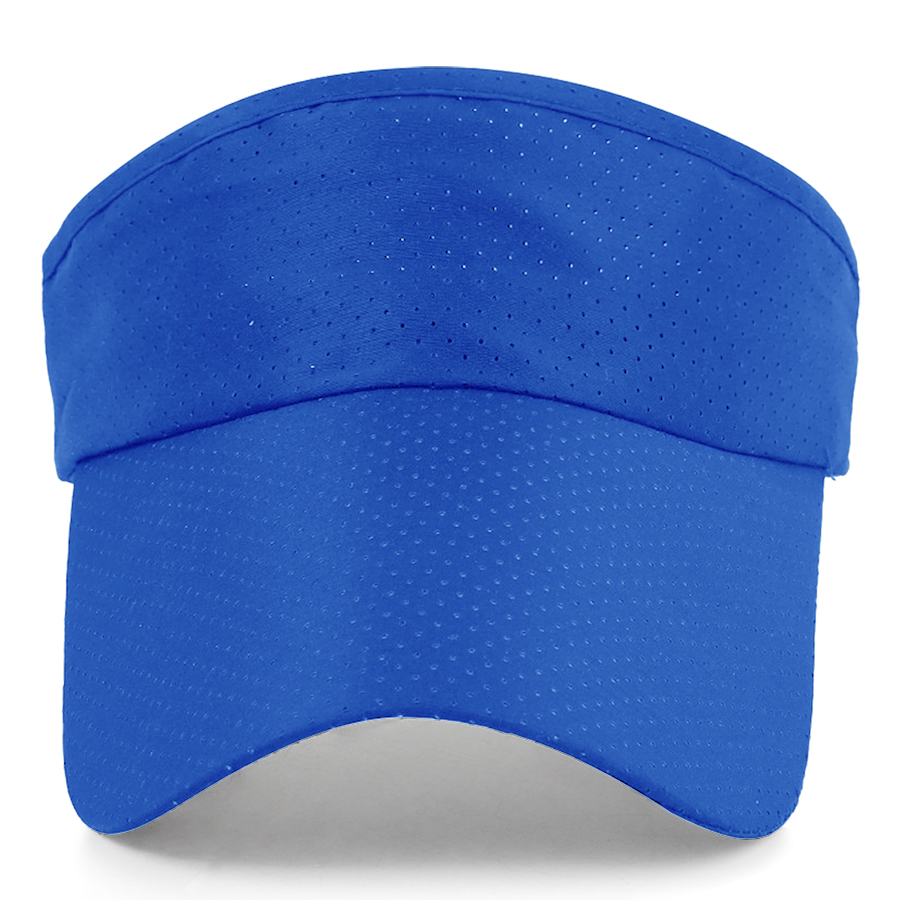 Stock Solid Color Perforated Polyester Visor 9