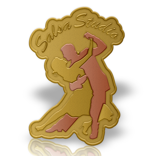 Zinc Alloy Lapel Pin with Dual Plating 9