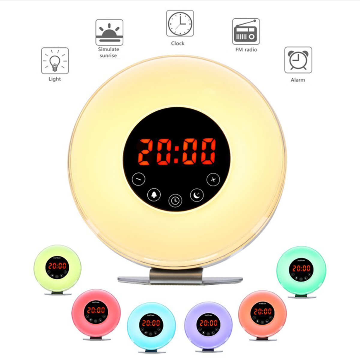 Sunrise Wake Up Light Alarm Clock 3