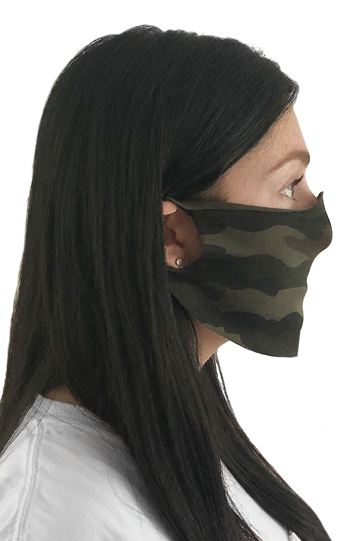 Unisex Camo Jersey Face Mask 1