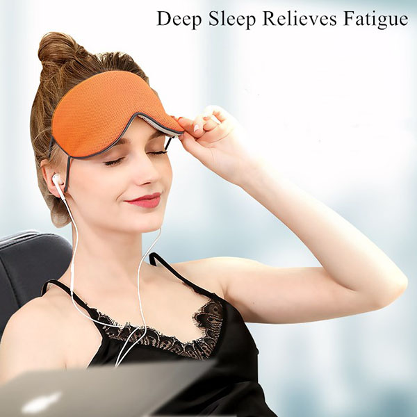 Warm and cool graphene shading travel sleep eye mask 8