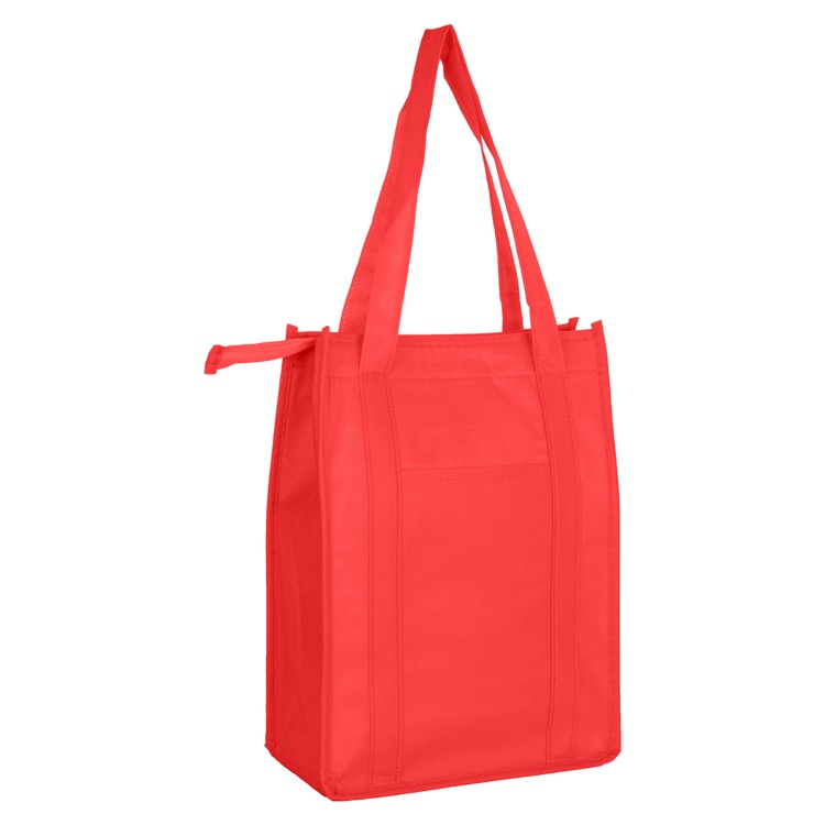 Non Woven Cooler Bag with Top Zip Closure 7