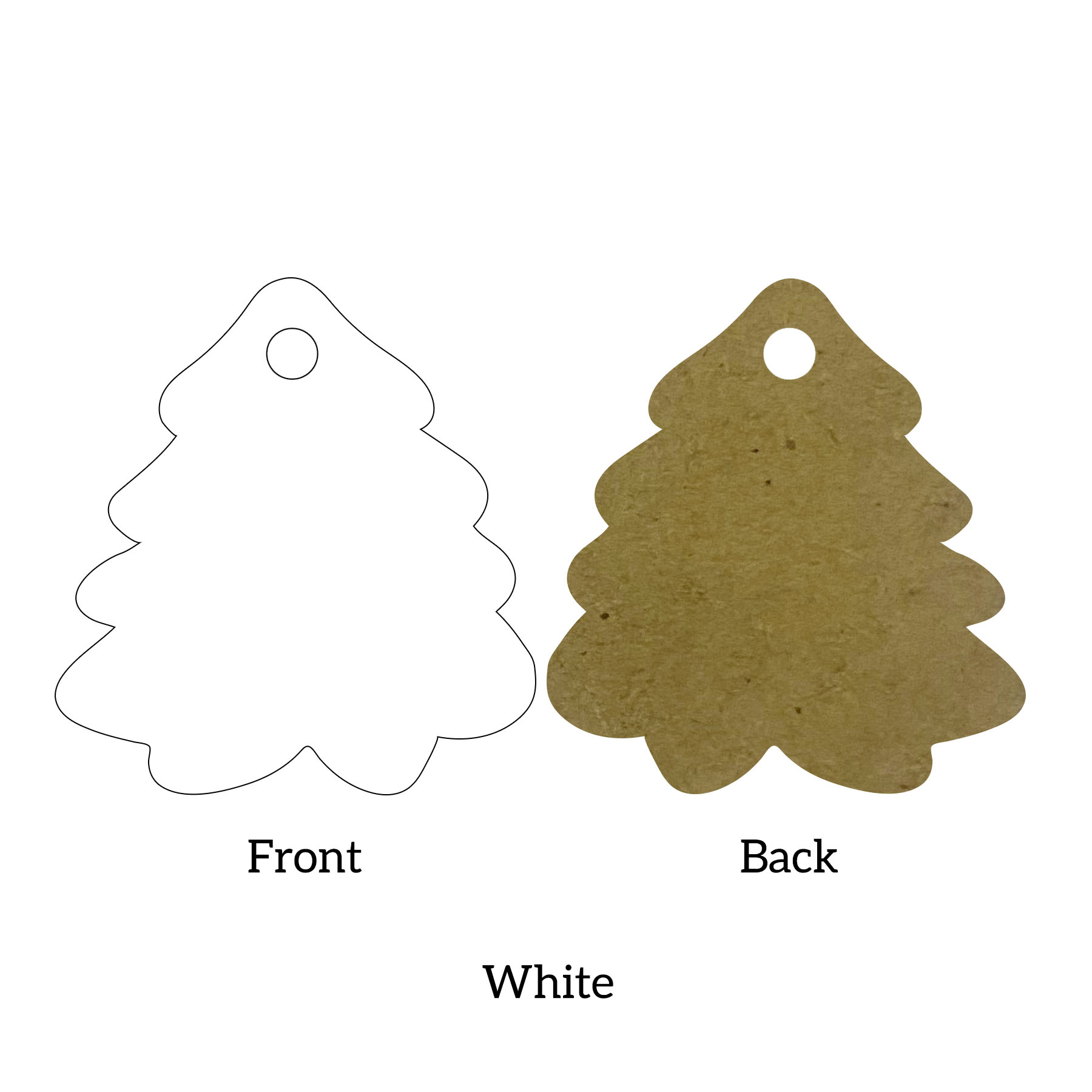 Free Shipping Solid Color Christmas Ornament - Tree 19