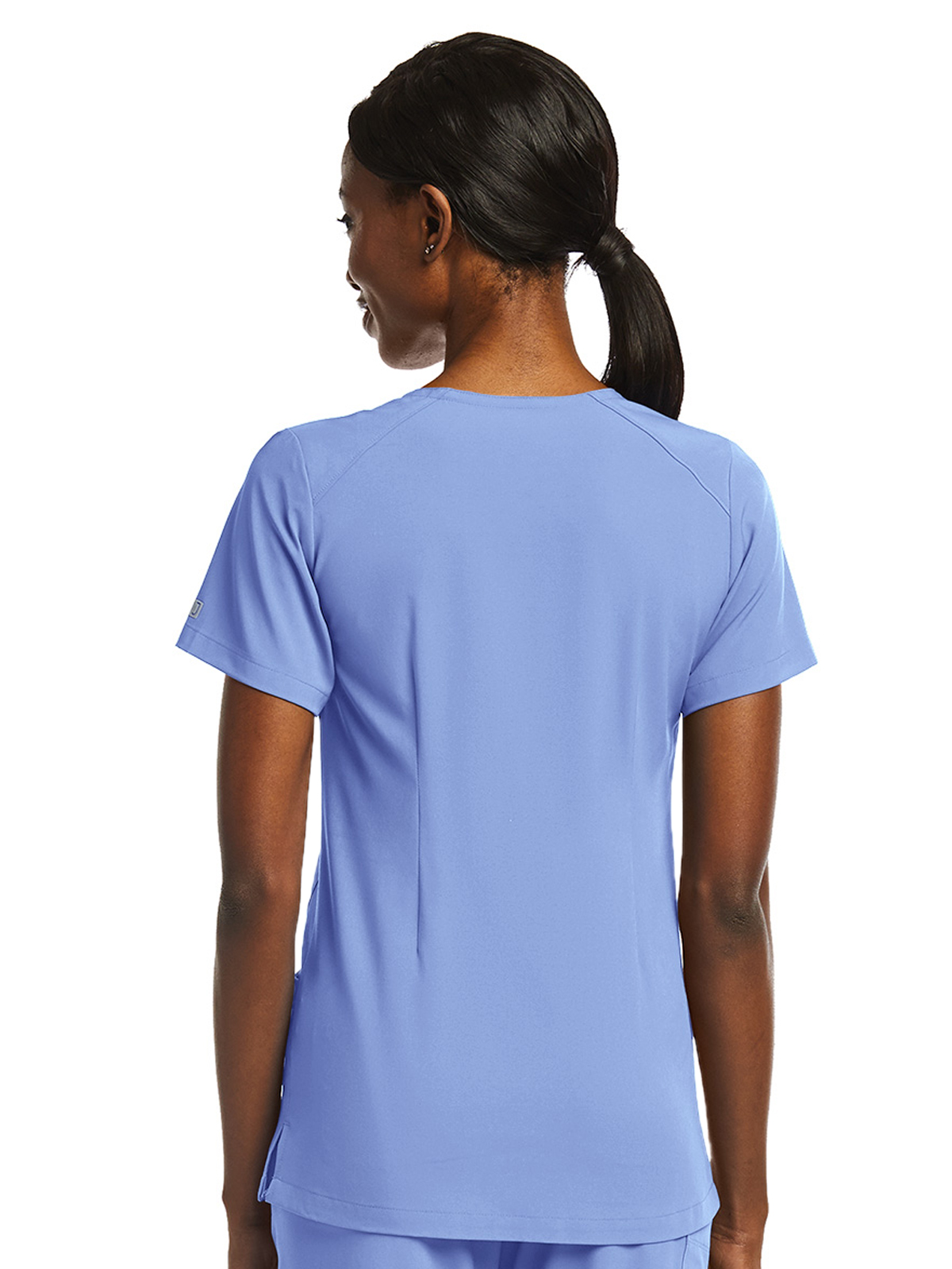 ScrubJoy Originals - Women's Fitted Two-Pocket V-Neck Top 23