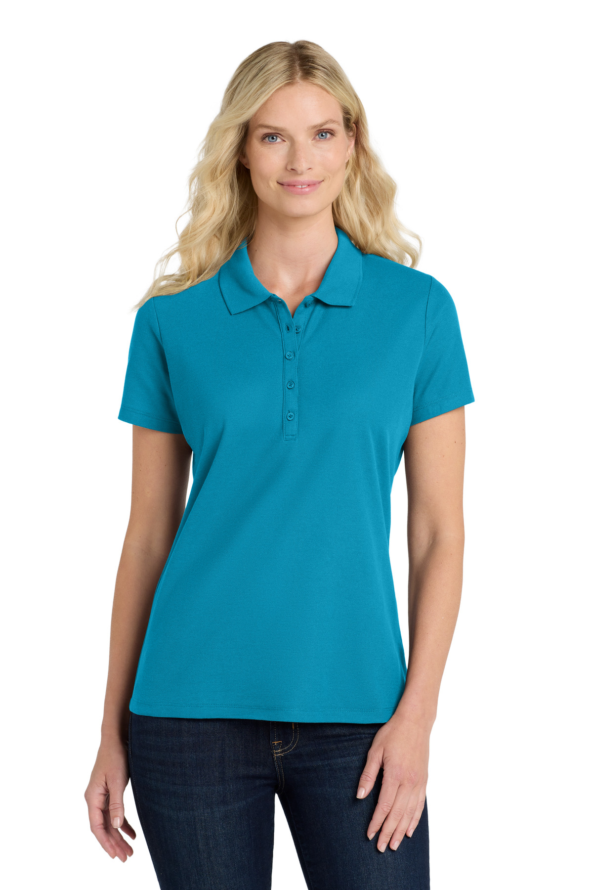 Port Authority Women's SuperPro React Polo. LK810 77