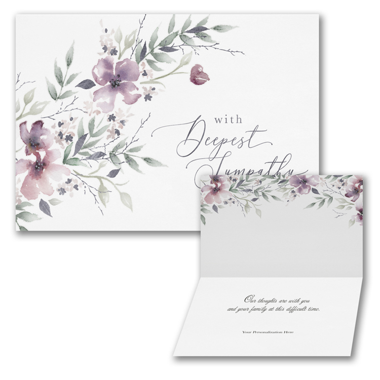 Sophisticated Sympathy Card 1