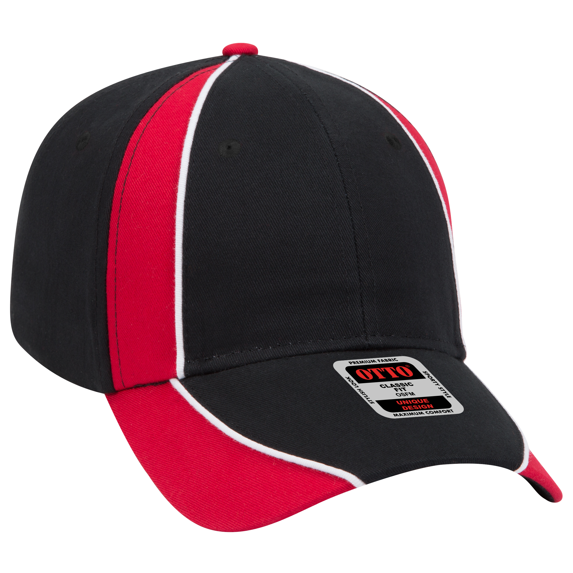 OTTO CAP® 6 Panel Low Profile Baseball Cap 11