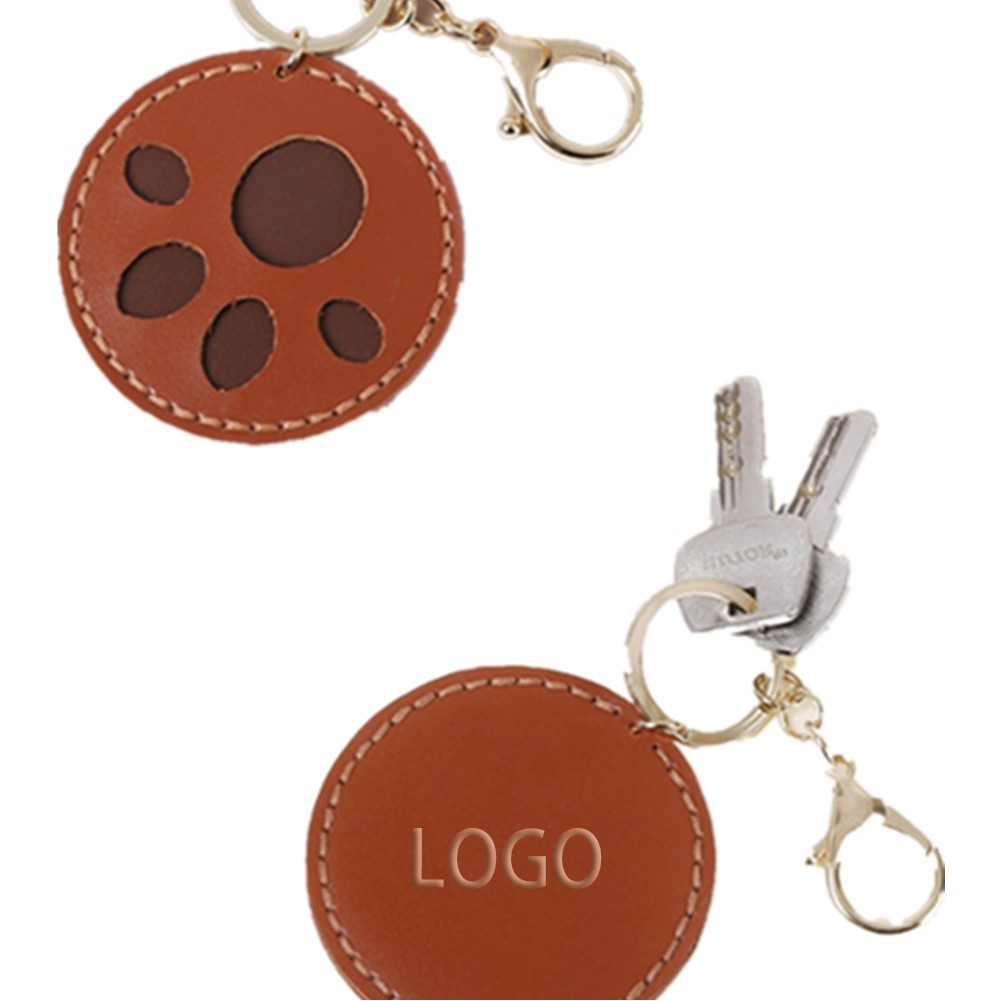 Cat Paw Leather Key Ring Key Chain 1