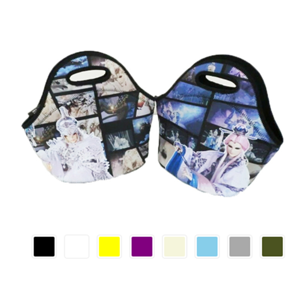 Tie Dye Sublimation Neoprene Lunch Bag 5