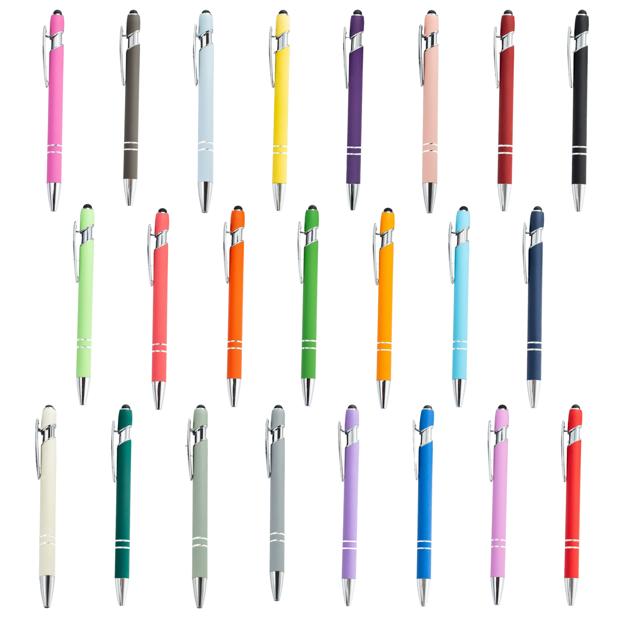 Custom Aluminum Push-Button Stylus Pen 2