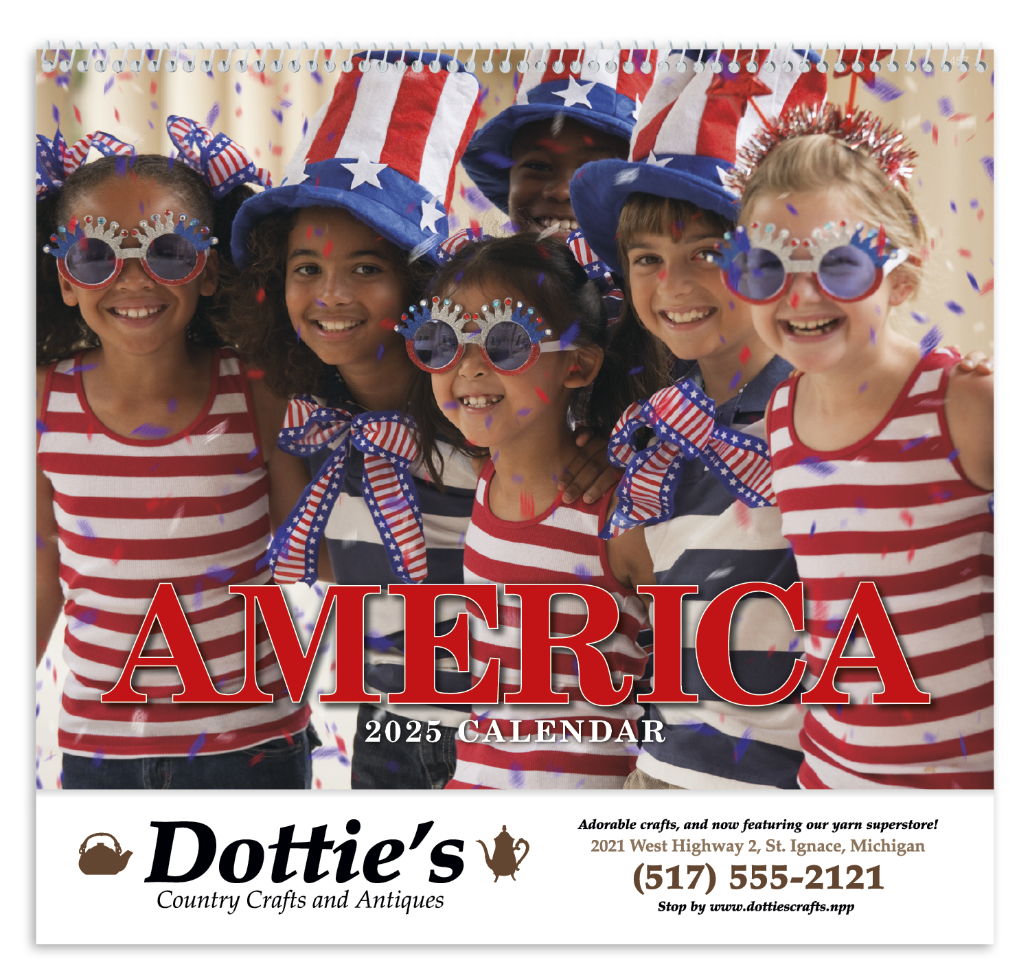 HotLine® Products America Appointment Calendar - Spiral 35