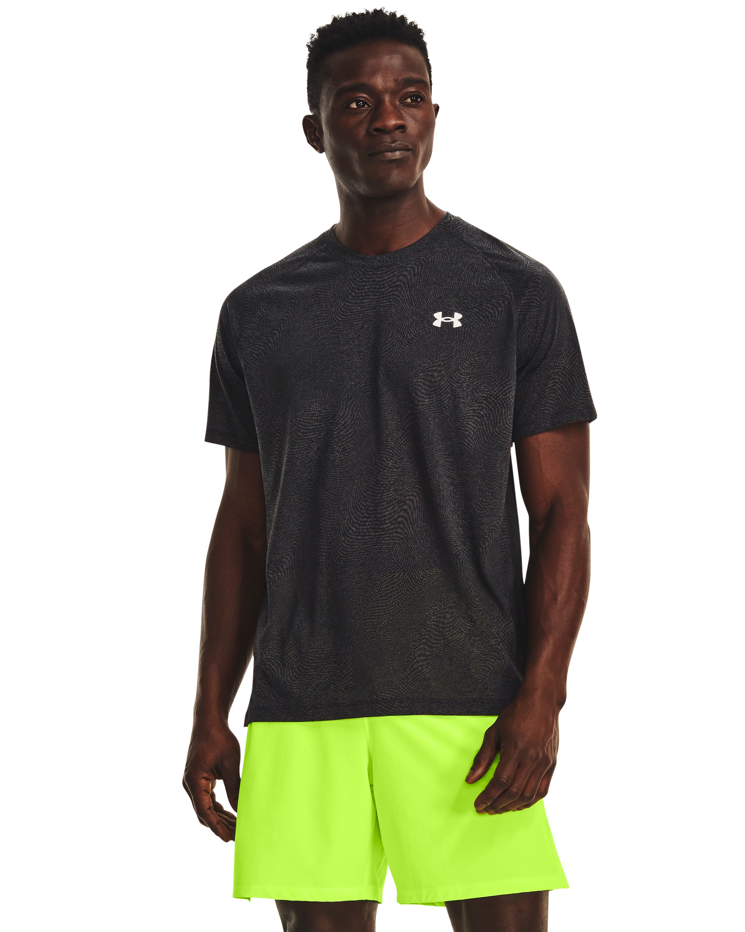 Men's UA Streaker Micro Mesh Short Sleeve  4