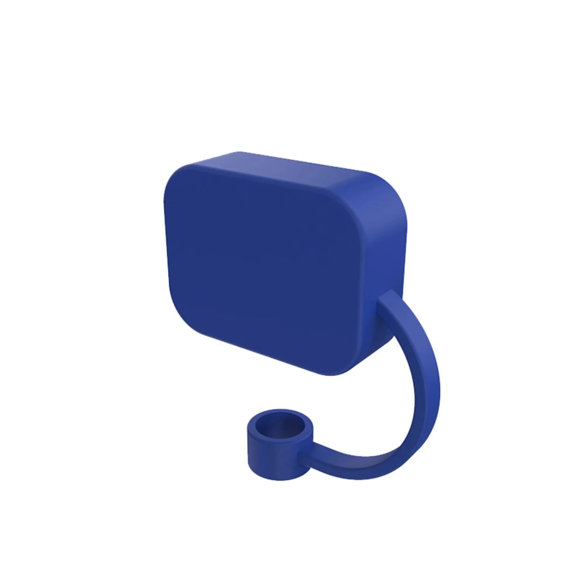Square Silicone Dustproof Straw Cap 8