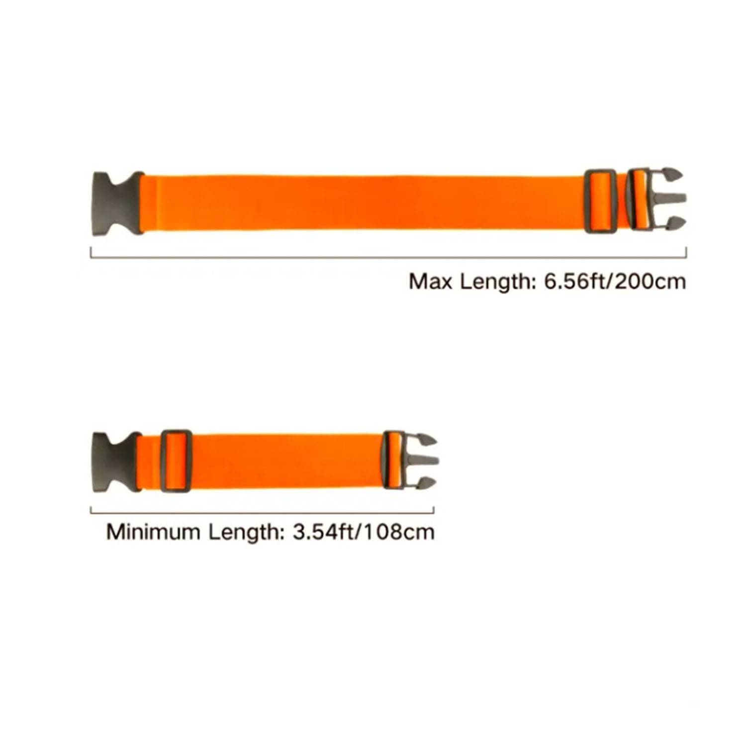 79"Adjustable Sublimation Luggage Strap 6