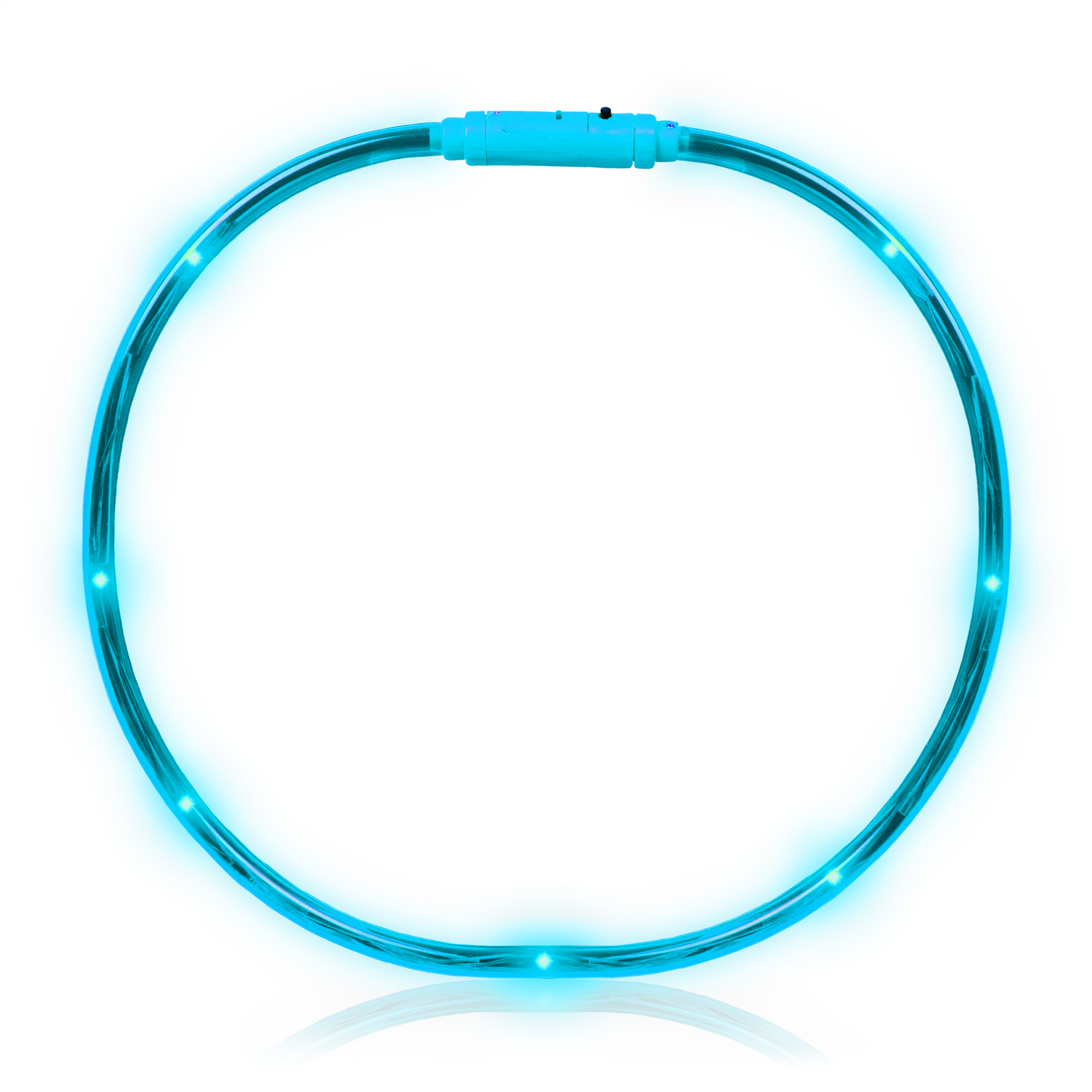 Blue Neon LED Necklaces 3