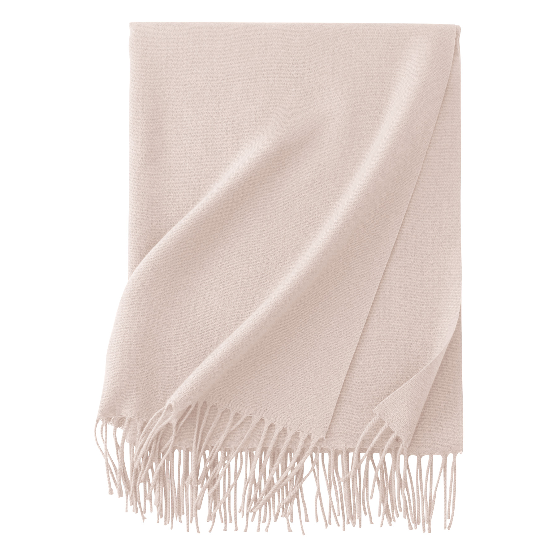 Winter Faux Cashmere Shawl Scarf With Tassels 13