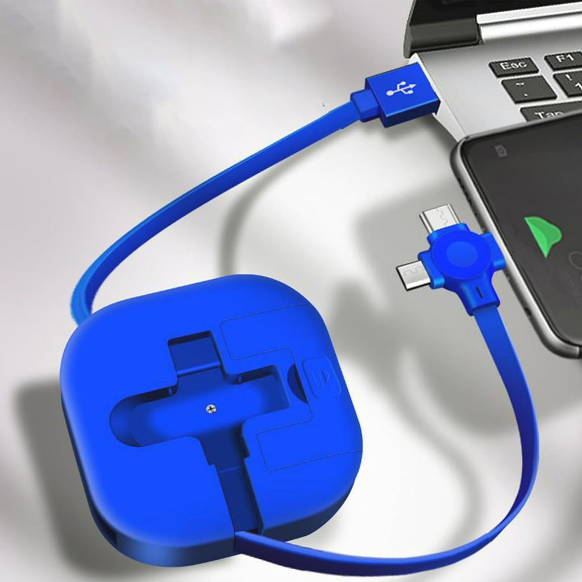 3 in 1 Charging Cable with Phone Stand 7