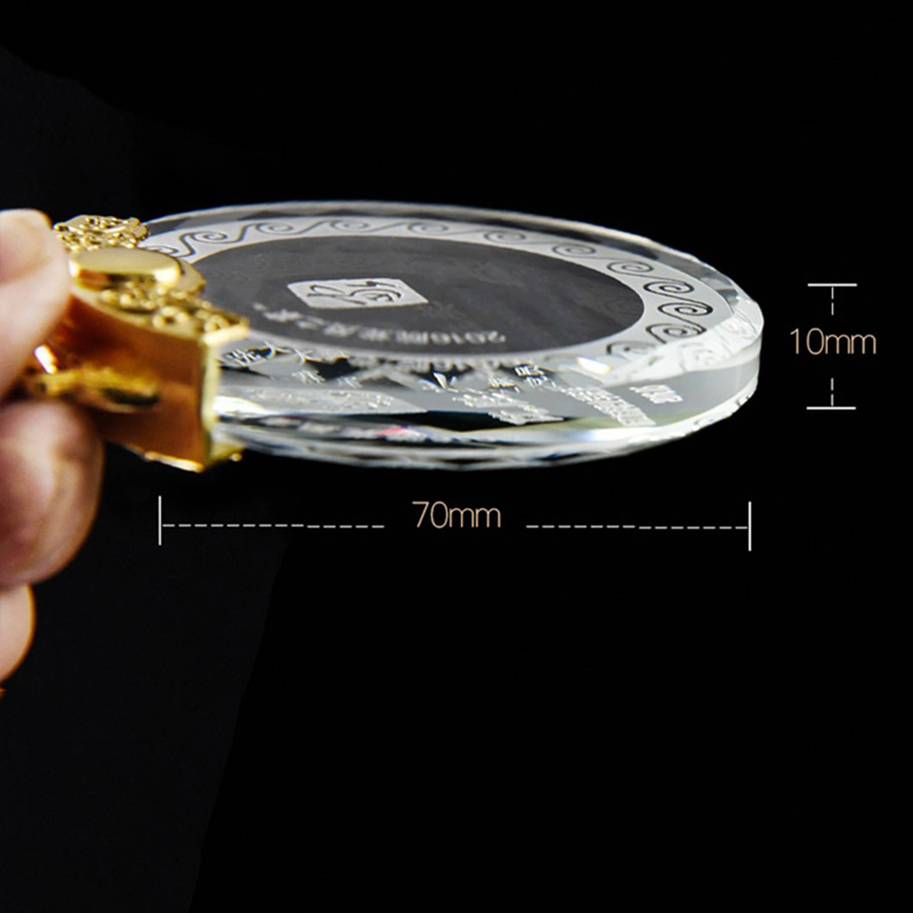Crystal Winner Award Medals 2