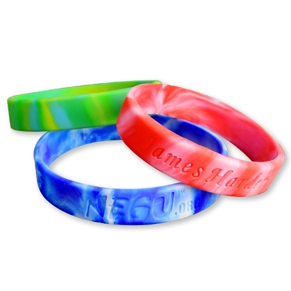 Silicone Wristband (Swirl) 5