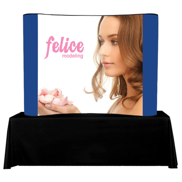 Tabletop Pop-up 8 ft. Center Package -PVC 2