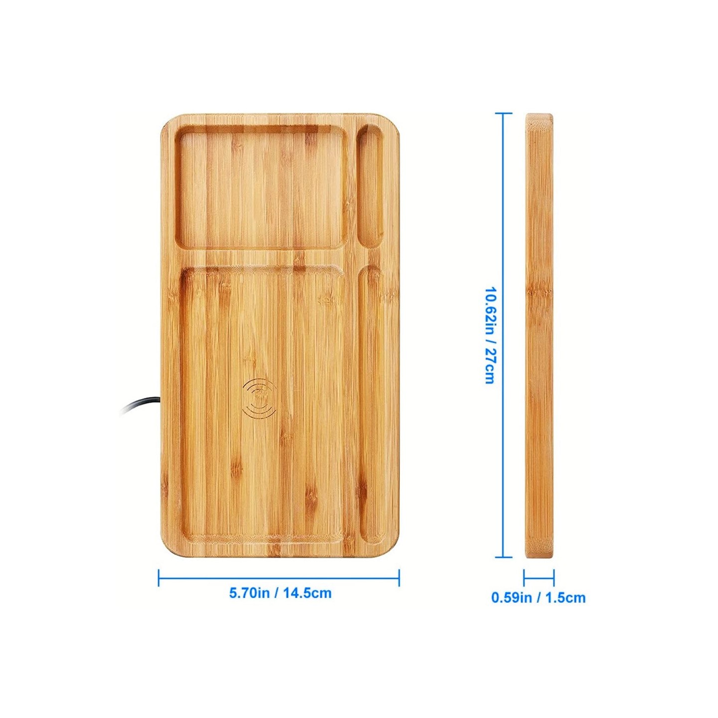 Wood Wireless Charging Pad 4