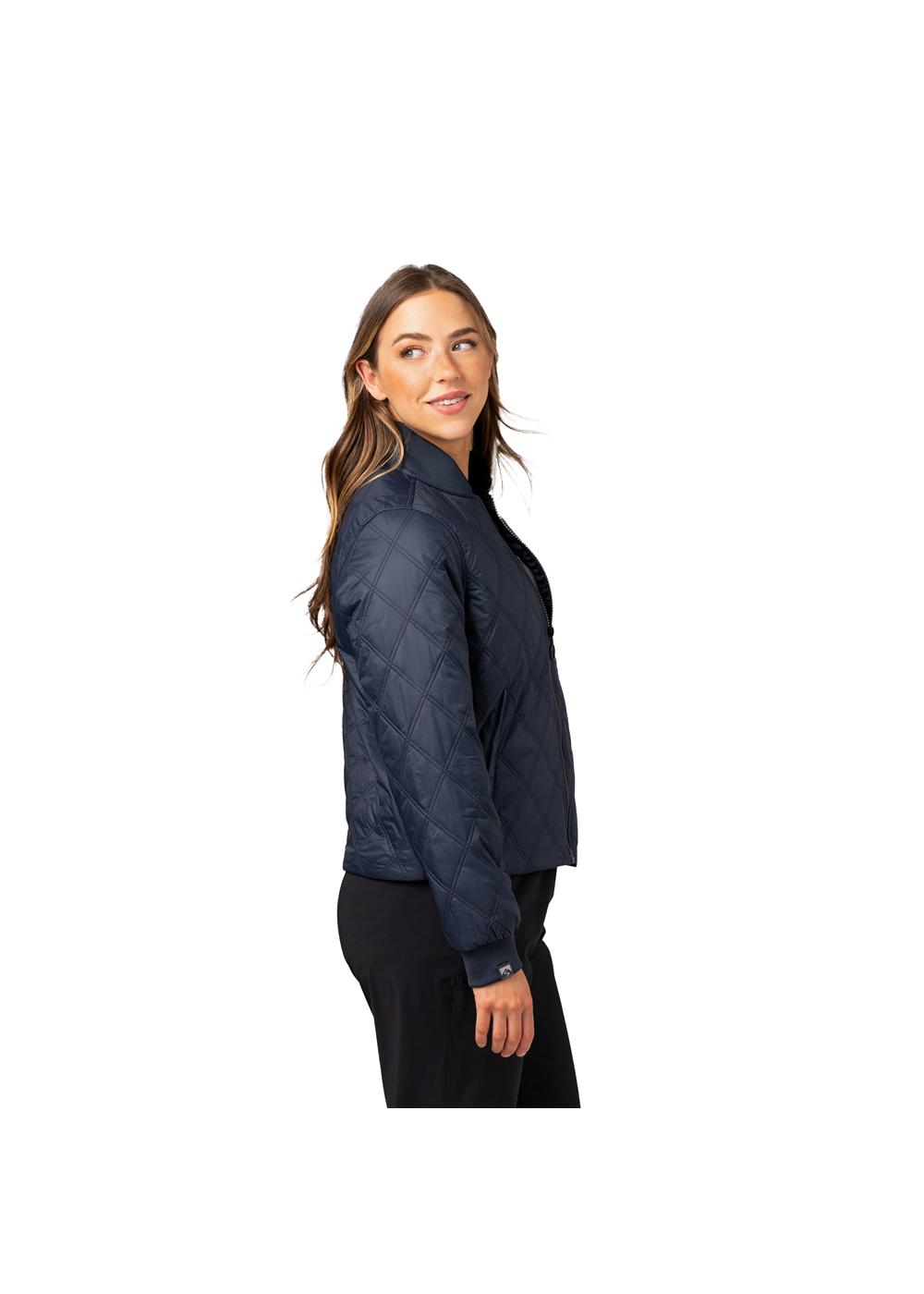 Storm Creek Women's Altitude 120 GSM Insulated Quilted Bomber Jacket 7