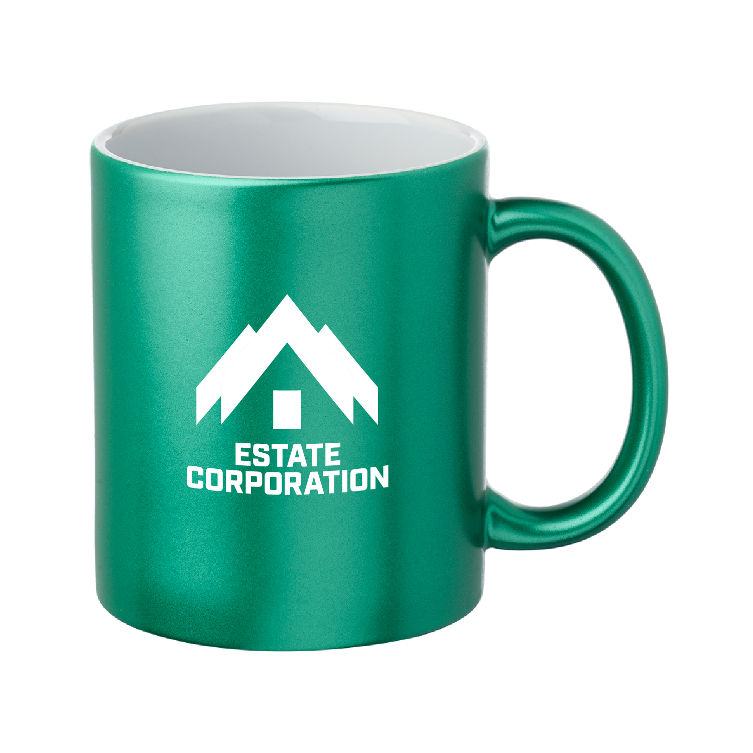11 oz. Metallic Custom Mug (2 Color Imprint) 1